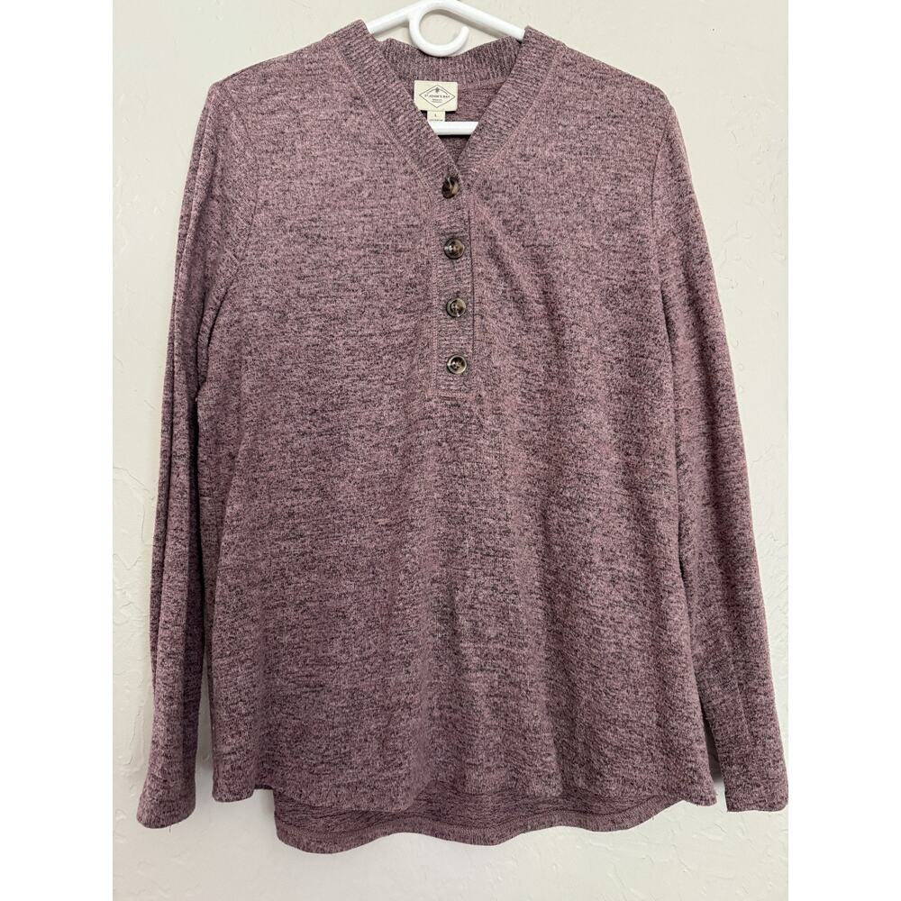 st johns bay womens LG sweater
